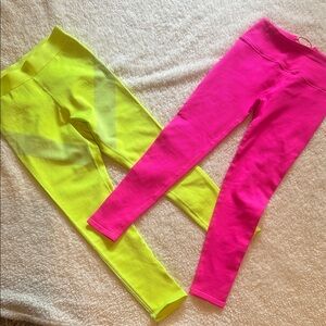 Set of TWO fabletics leggings size M